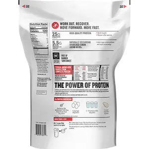 Customized Private Label 100% Whey Protein Powder, Vanilla, 25g Protein, 5 Pound