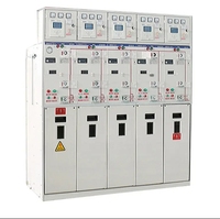 Unité de distribution annulaire (RMU) 24 kV 12 kV, Tableau de distribution électrique intérieur à isolation gazeuse en métal pour moyenne tension, IP4X, Distribution d'énergie