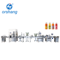Linea di Produzione Automatica Orshang ad Alta Precisione con 4 Teste e Pompa Magnetica per Riempimento e Tappatura di Olio di Cocco in Vetro/Plastica