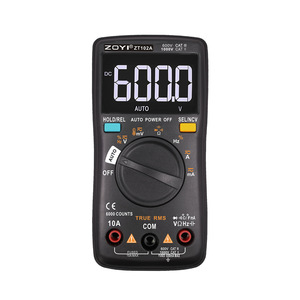Multimètre numérique Zoyi 6000 points True RMS à sélection automatique – Outil professionnel pour la réparation électrique - Product Image 1