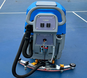 Fregadora de Pisos Eléctrica Inalámbrica, Aspiradora Comercial e Industrial para Limpieza en Húmedo y Seco, para Almacenes, Garajes, Tiendas y Escuelas - Product Image 4