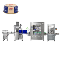 Machine quantitative pour pâte de viande, équipement d'emballage de pâté de poulet en conserve