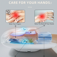 M 2025 Nouveau design de masseur de main à compression d'air avec fonction de refroidissement et de chaleur pour soulager la douleur au poignet et détendre les mains