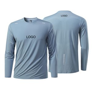 ชุดออกกำลังกายรัดกล้ามเนื้อสำหรับผู้ชายใช้ในฤดูใบไม้ร่วงสำหรับออกกำลังกายในยิมแห้งเร็ว - Product Image 4