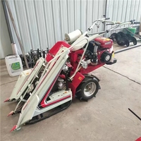 Mini découpeuse autopropulsée de blé de riz attachant la machine