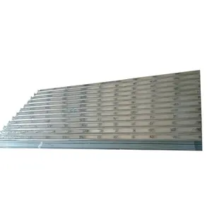 Profil atap lembar bergelombang baja galvanis GI GL baja lembaran logam untuk atap bergelombang
