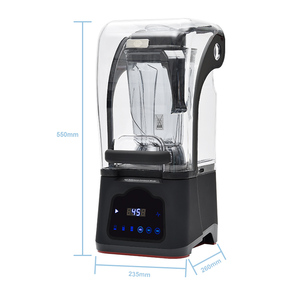 גבוהה מהירות Heavy Duty מסחרי בלנדר ירקות פירות מסחטה גבוהה ביצועים בלנדר קרח מפסק חשמלי - Product Image 4