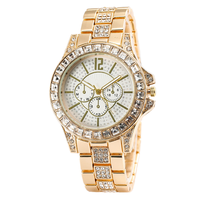 Nouvelles montres à quartz de luxe en alliage, serties de diamants, or et argent brillant, style hip-hop, bijoux bling pour hommes et femmes, vente chaude