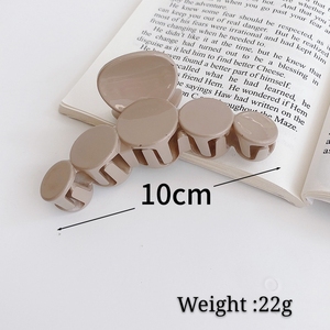 Kẹp Tóc Acrylic Cỡ Lớn, Kẹp Tóc Hình Tròn Dành Cho Phụ Nữ - Product Image 4