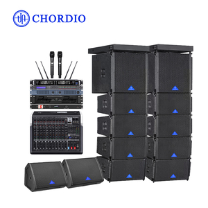 Sistema de Sonido Line Array CHORDIO CF-206, Doble Altavoz de <span class=keywords><strong>6</strong></span> Pulgadas, 400W RMS/1200W Pico, 60Hz-19KHz, para Servicios Religiosos/Conciertos/Conferencias - Product Image 1