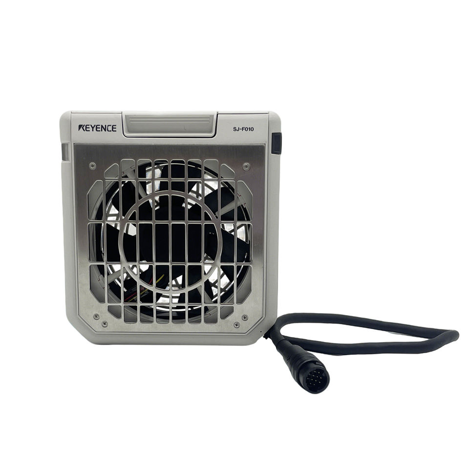 Brand New Original KEYENCE SJ-F010 Compact Ionizing Fan - High-Speed High-Precision Static Elimination (Blower Type)