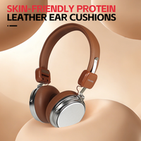 Casque sans fil supra-auriculaire Microlab T3 PLUS pliable HiFi Stéréo 6.0 avec 60H d'autonomie et suppression du bruit pour le sport et les voyages