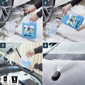 Líquido Limpiaparabrisas de Grado Profesional de Primera Calidad, Anticongelante y con Concentrado de Cítricos para una Visión Clara, 5 Litros - Product Image 5