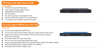Ensemble complet de système de sonorisation lecteur DVD avec lecteur Mp3 et USB