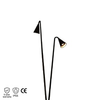 Lumière de jardin extérieure avec garantie de 5 ans, IP65, en aluminium, étanche, LED, haute luminosité, DC24V, projecteur LED électrique