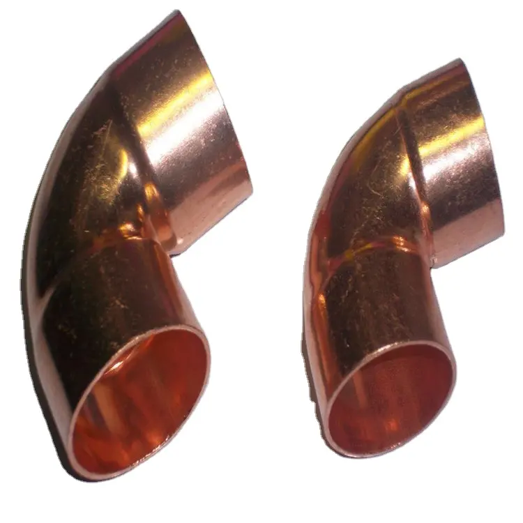 90 Degree Copper Elbow and Copper Tee