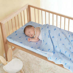 Kasur Mini <span class=keywords><strong>Crib</strong></span> Dua Sisi dengan Dukungan Kuat dan Busa Nyaman- Bernapas, Cocok untuk Sebagian Besar Kasur Mini <span class=keywords><strong>Crib</strong></span> Anak-Anak, Anti-Tendang - Product Image 2