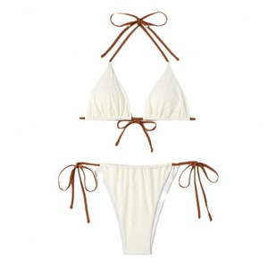 ชุดว่ายน้ำออกกำลังกายดีไซน์บราซิลแบบกำหนดเอง ชุดว่ายน้ำผู้หญิง 2 ชิ้น ควบคุมหน้าท้อง ชุดบิกินี่เสริมทรง ชุดชายหาดสำหรับผู้หญิง - Product Image 5