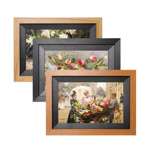 10.1 Inch Smart Wifi Houten Digitale Fotolijst Speelt Avi & Mp4 <span class=keywords><strong>Video</strong></span> 'S & Mp3 Audio Met Lcd Klok Functie Ons Plug - Product Image 5