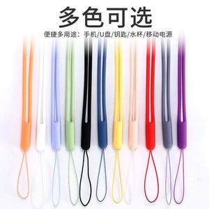 Liquid Silicone Lanyard 43Cm 10G Soft Lightweight Phone Strap Keychain Neck Strap For Phone Case Mini Fan USB Drive Hand Warmer - Product Image 3