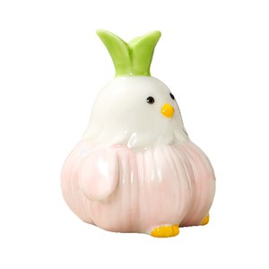 Ceramic Garlic Bird Cartoon Decoration <b>Easter</b> Desk Accessory Single Piece Gift - Product Image 5
