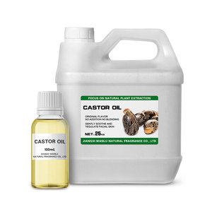 Commercio all'ingrosso della fabbrica sfuso campione libero raffinato olio di ricino alla rinfusa per la cura del viso di pelle di capelli e ciglia materia prima di cosmetici - Product Image 5