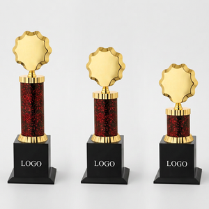Premium metal <b>trophy</b> for competition winners Modern Recognition <b>Trophy</b> with Elegant Golden Finish for Business and Sports Awards - Product Image 1