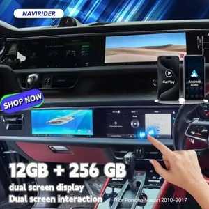 Para Porsche Macan 2011-2017, Pantalla Táctil Doble, GPS para Auto, Navegación, Reproductor Multimedia de Video, Estéreo para Auto, Radio, Unidad Principal, Carplay - Product Image 2
