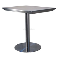 Table ronde en bois Jean Prouvé Gueridon, meubles de salle à manger solides, meubles de maison, table en bois moderne