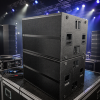 Subwoofer actif professionnel double de 21 pouces Sub 9007 AS, 3000W, équipement DJ, haut-parleurs de basses puissantes de 21 pouces