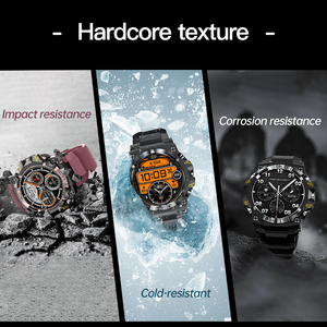 Smart Watch für Männer Frauen Touchscreen Smart Watches mit LED-Taschenlampe BT Anruf für Android iOS Fitness Tracker Herzfrequenz - Product Image 2