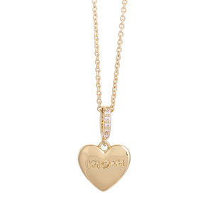Collar con Colgante de Corazón Personalizado para Mamá, Joyería Minimalista, Regalo para el Día de la Madre o Cumpleaños - Product Image 2