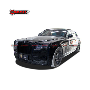 For <b>Rolls</b> Royce Phantom Body <b>Kit</b> Old to New 8th Generation Style Fiberglass Front Bumper Engine Hood Fender Headlights Bodykit - Product Image 2