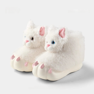 Stivali da Neve Casual Slip-on da Donna Autunno Inverno 2025 Nuovo Stile con Suola Spessa Super Morbida in EVA e Pelo Artificiale Carino - Product Image 1