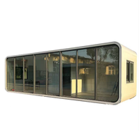 Capsule Apple : Villa Capsule Spatiale Créative pour le Tourisme Culturel, Maison Intégrée pour le Camping, Bureau, Boutique, Maison Préfabriquée.