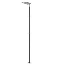 Lampes solaires verticales intégrées IP66 pour poteaux, avec batterie LiFePO4 longue durée de vie, 40/60/80/100W, éclairage intelligent pour ville - Product Image 4