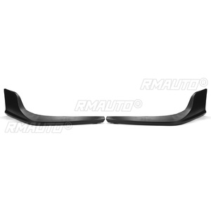 New 2x Car Side Skirt Lip Front Bumper Lip <b>Splitter</b> Spolier Winglet Aprons Guard Covers for Toyota Corolla S Models 2014-2016 - Product Image 2