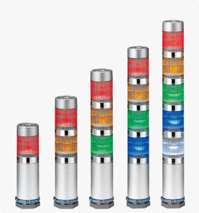 Torre de Luz LED PATLITE MES-302 con Control de E/S Industrial, Funcionamiento Continuo, Indicación de Señal Acústico-Óptica Multicapa para Interiores - Product Image 5