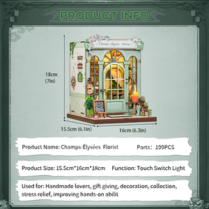 <span class=keywords><strong>CuteBee</strong></span> gros Miniature livre Nook Kit bricolage maison artisanat 3d bois Puzzles pour adultes - Product Image 5