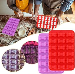 Bone-Shaped Silicone Mold - 18 Cavities - Wholesale Stock (Chocolate, Ice Cube, <b>Cake</b>) - Product Image 5