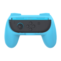 Lucky Fox - Empuñaduras Ergonómicas Antideslizantes Inalámbricas para Controlador ABS para 2 con Recorte de Precisión