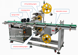 SKILT automatique autocollant sac pochette haut et bas étiqueteuse applicateur d'étiquettes fabricant d'étiqueteuse depuis 1998 - Product Image 3
