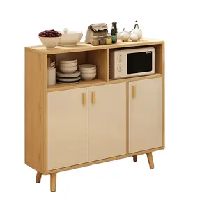 Wholesale Price home furniture solid wood modern luxury customs kitchen cabinet