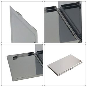 2026 New Arrival <b>Metal</b> Business Credit Card Holder Folder <b>Wallet</b> Case With Custom Logo - Product Image 6