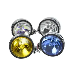 Latest electroplating 6 inch 615 round fog lamp trailer 3 inch 4 inch 5 inch fog lamp modified LED headlight