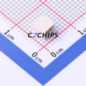 HC-1.0-2PWT Wire-to-Board Pin Header SMD,P=1mm,Horizontal Mount Connector 1x2P 1mm Horizontal Mount SH - Product Image 1