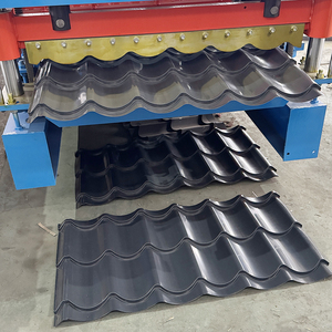 China Hochwertige Blech walzen form maschine Wellblech maschine Automatische Metall maschine - Product Image 6