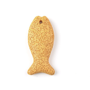 Colgante <span class=keywords><strong>de</strong></span> collar hecho a mano DIY con forma <span class=keywords><strong>de</strong></span> pez, <span class=keywords><strong>de</strong></span> roca volcánica, piedra natural, cuentas sueltas, adornos colgantes, modelo 1932 - Product Image 6