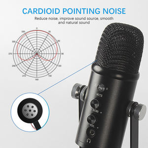 Microphone de jeu pour ordinateur portable, streaming <span class=keywords><strong>YouTube</strong></span>, microphone USB, microphone pour ordinateur, pour chanter - Product Image 2