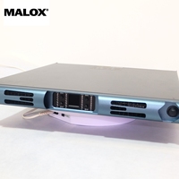 Amplificateur numérique professionnel MALOX AD442 1U 4x4200W (8) Haute puissance Classe D en métal pour concerts et discothèques